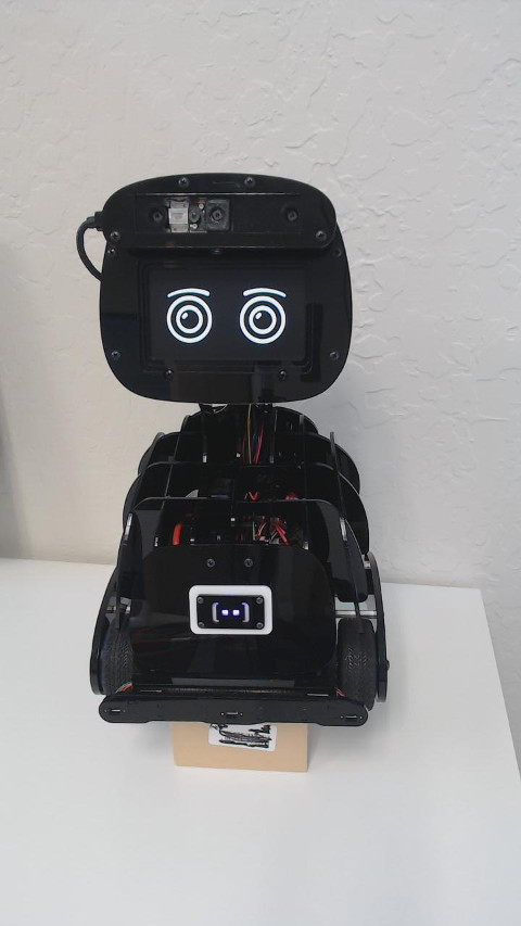 front view of a Misty I Developer Edition robot